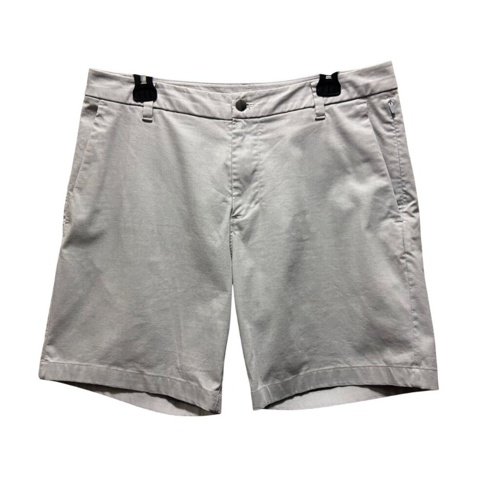 Lululemon Commission 9" Warpstreme Classic -Fit Shorts Size 33 Seal Gray